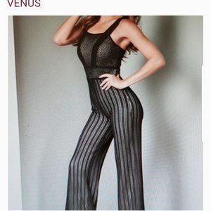 Venus black jumpsuit new